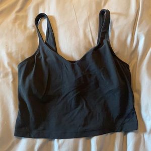 Black Lululemon Align Tank